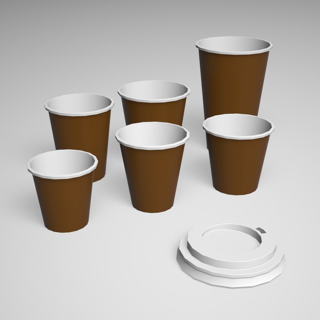 3d Paper Cup 110 Ml