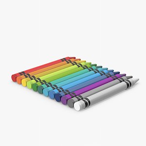 Colored Crayons