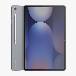 Samsung Galaxy Tab S10 FE Plus Gray 3D model