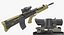Rifle de Assalto L85A2 Escopo Anexado