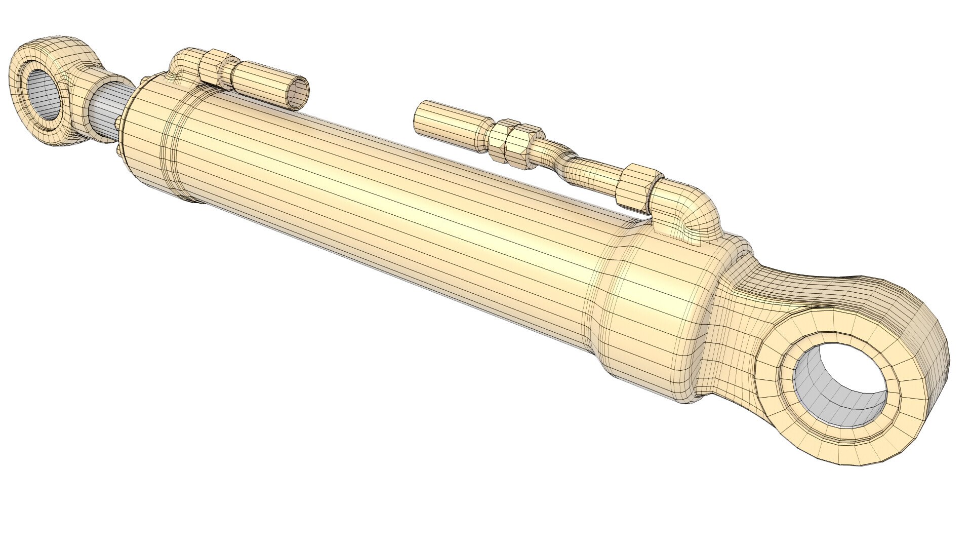 Hydraulic Piston Model - TurboSquid 1561367