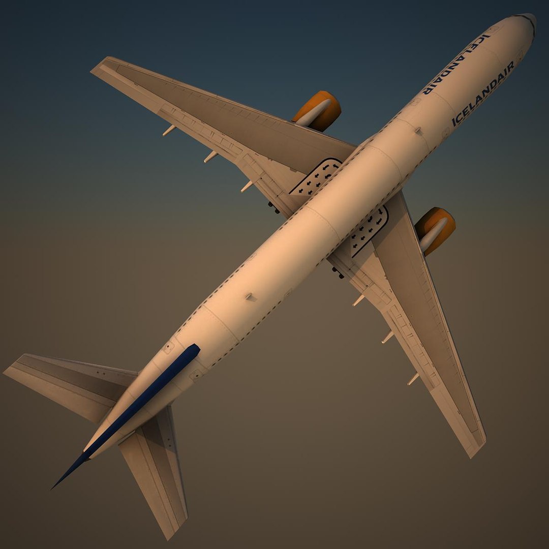 3d Boeing 757-200 Ice Model