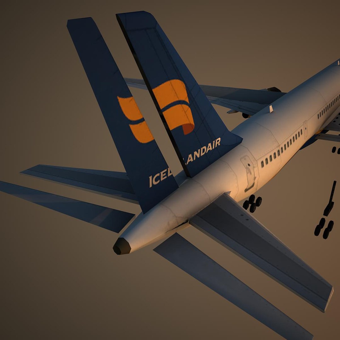 3d Boeing 757-200 Ice Model