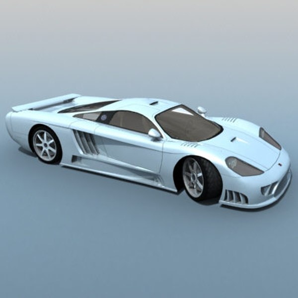 saleen s7 render 3d model