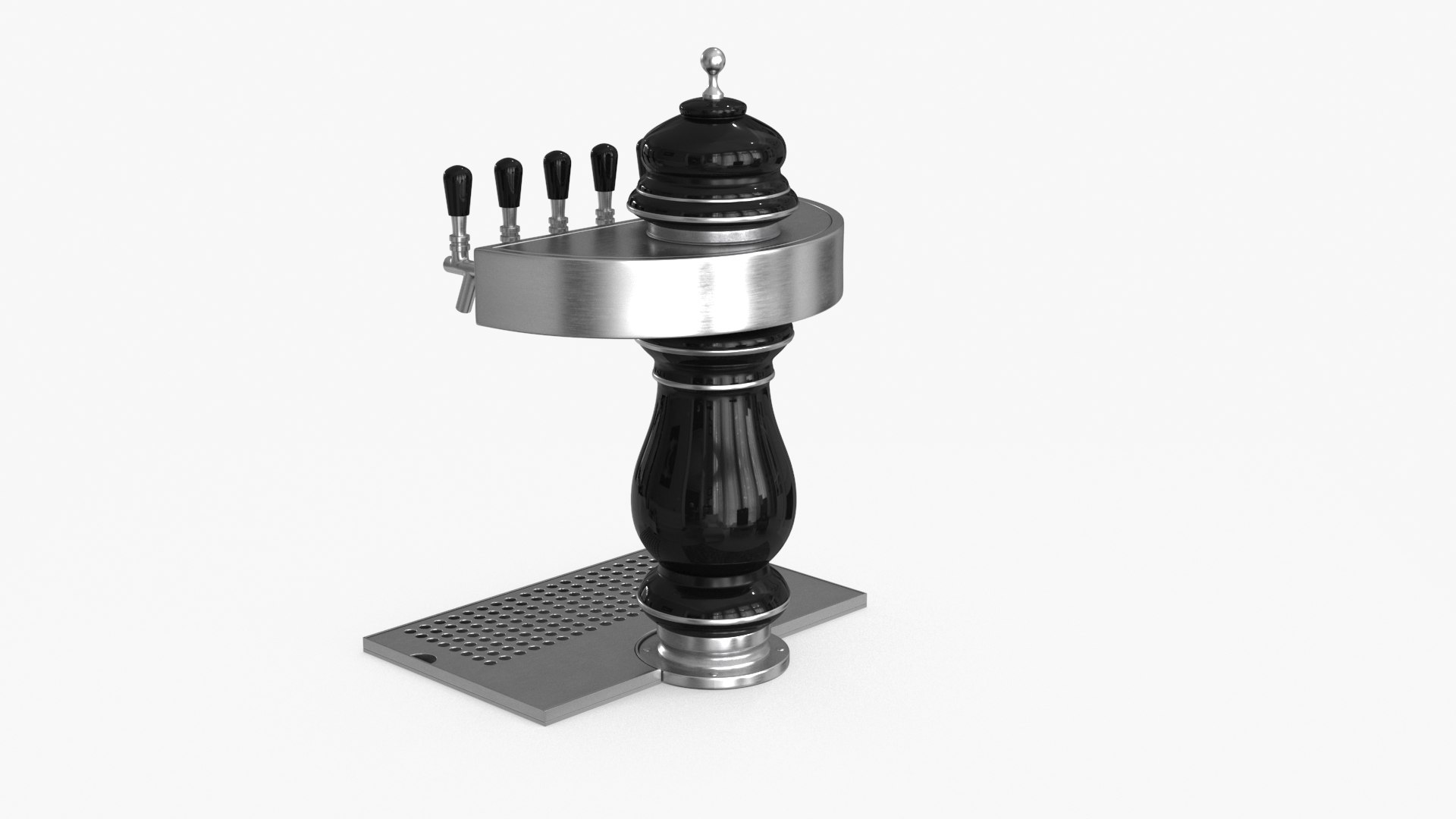 Beer Tower Dispenser - 3D Model by Blenduffo