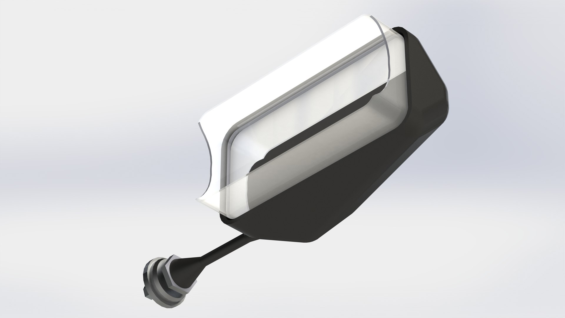 Racetech mirror drag 3D model - TurboSquid 1208958