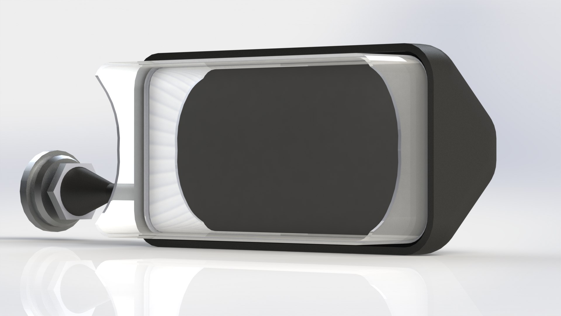 Racetech mirror drag 3D model - TurboSquid 1208958