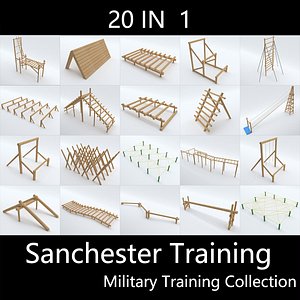 3D Sanchester Military Training Collection