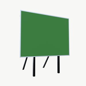 Outdoor advertising poster stand