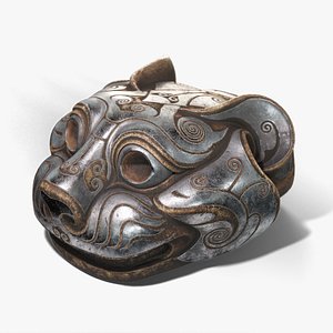 3D model PBR Material Silver and Bronze Tigers