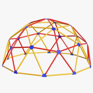 Geodesic Dome V2 Climber model