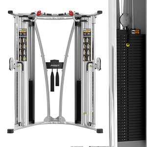 HD 3000 Dual Pulley Functional Trainer