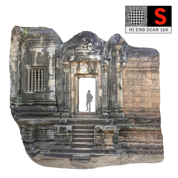 ancient tree temple 16 3d model