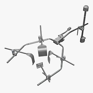 Medical Retractor System 3D