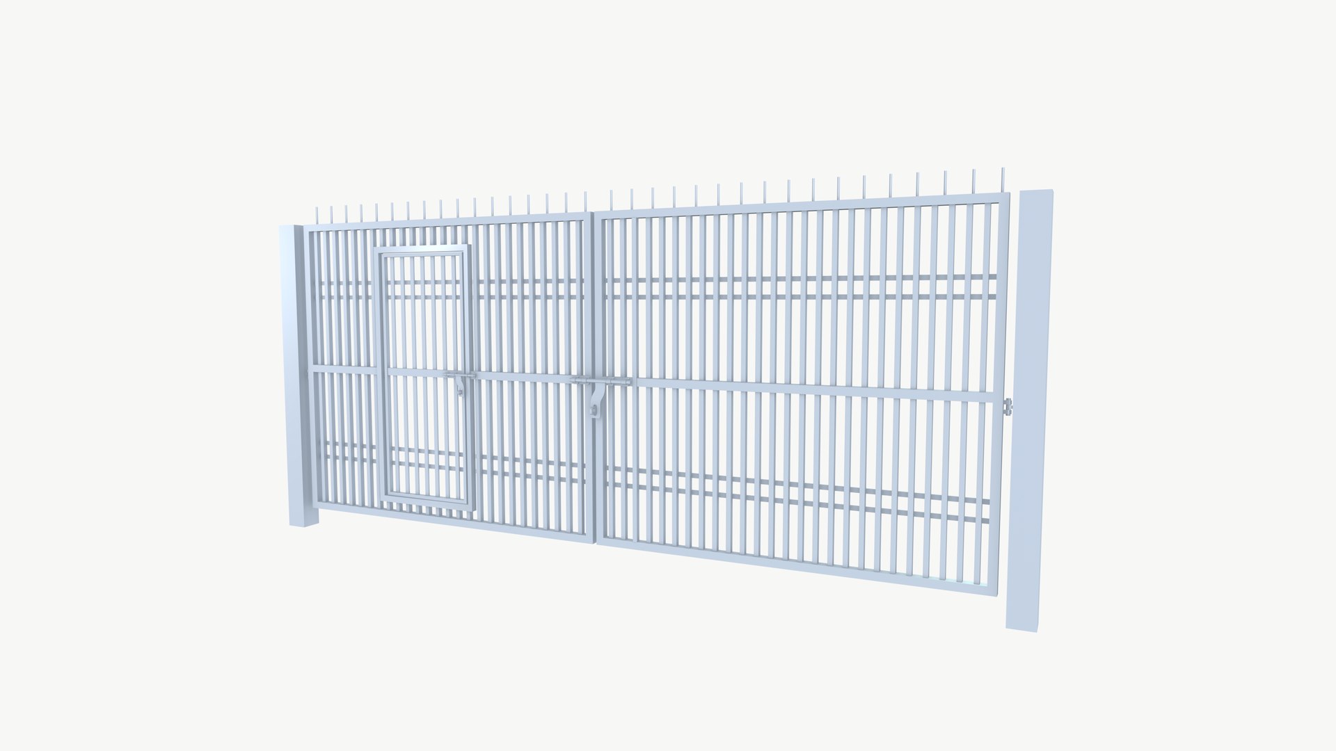 Gate 3D Model - TurboSquid 2319036
