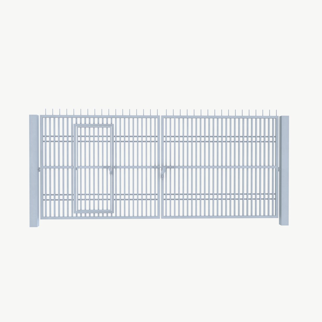 Gate 3D Model - TurboSquid 2319036