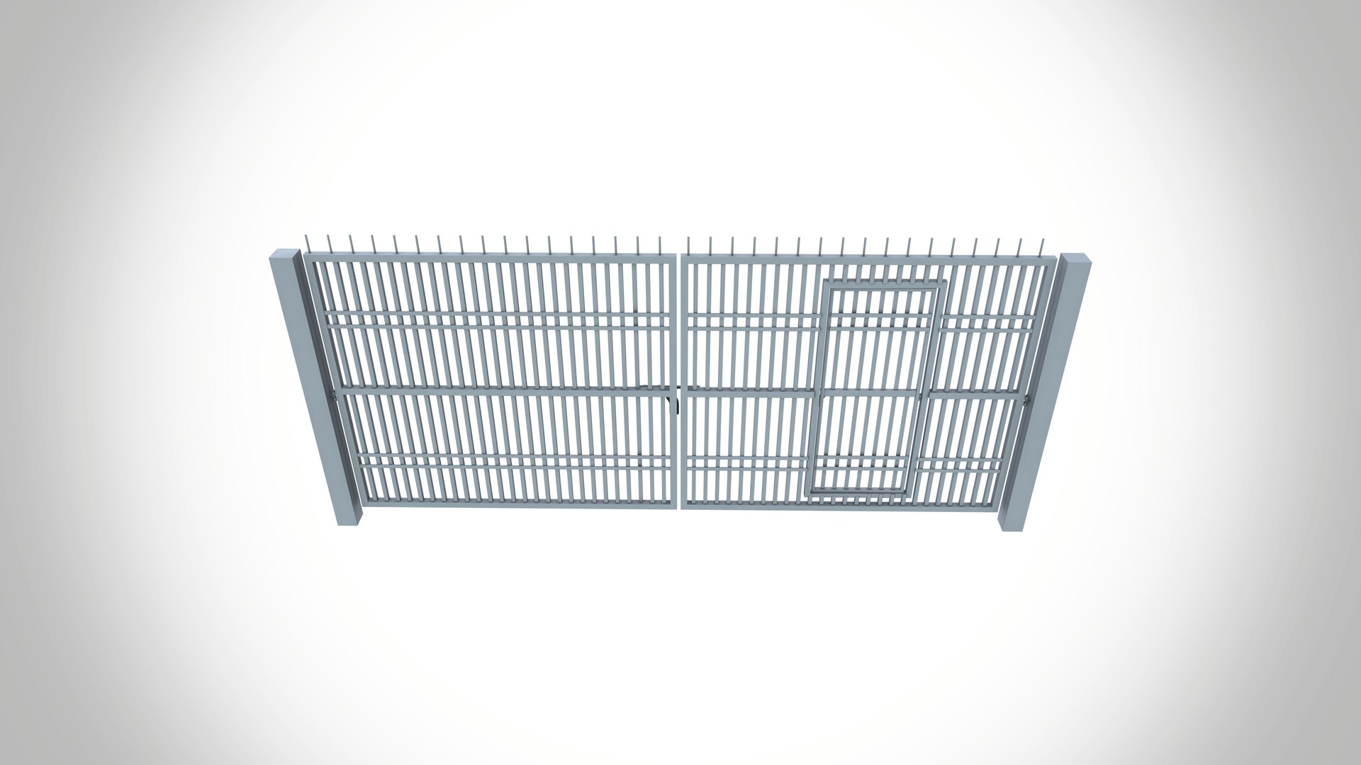 Gate 3D Model - TurboSquid 2319036