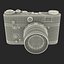 Vintage Film Camera 3D Models Set