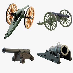 4 Cannons Set