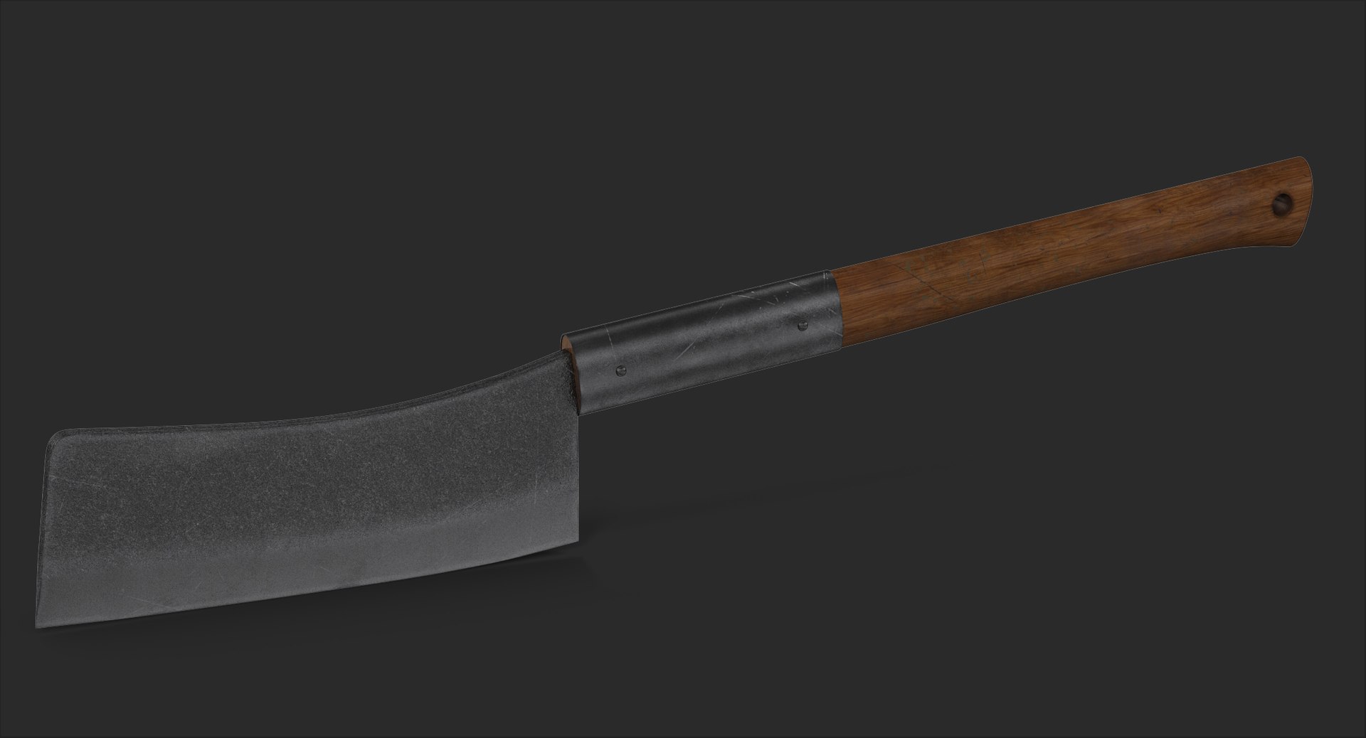 Cleaver Knife Model TurboSquid 1253504