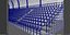 Modello 3D della tribuna dello stadio 3