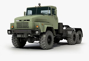 kraz 260 3d model