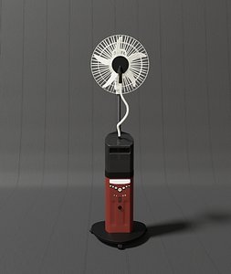 3D electronic fan model