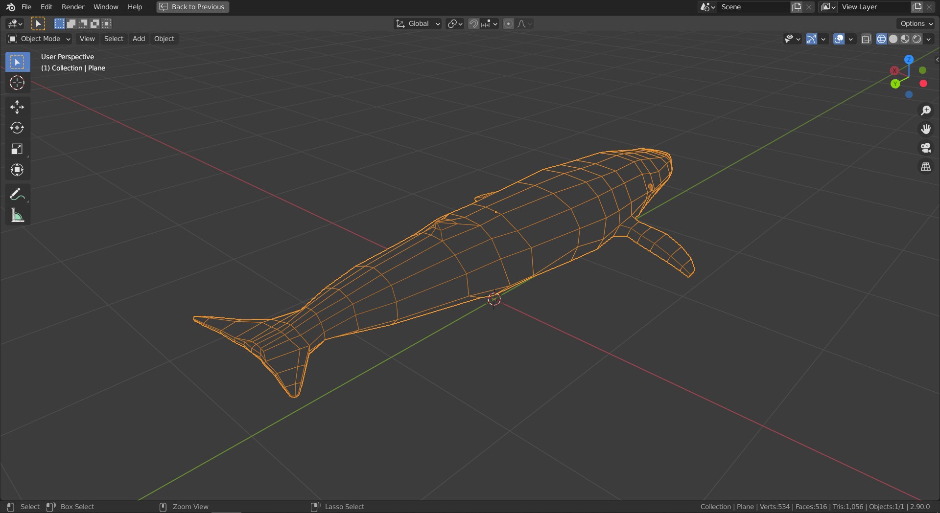 3D Blue Whale Model - TurboSquid 1660412