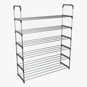 Multilayer Shoe Rack 3D