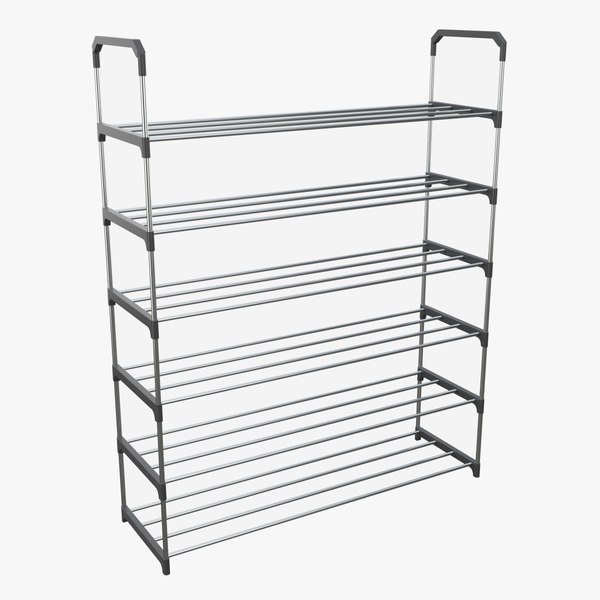 modelo 3d Multilayer Shoe Rack - TurboSquid 1934331