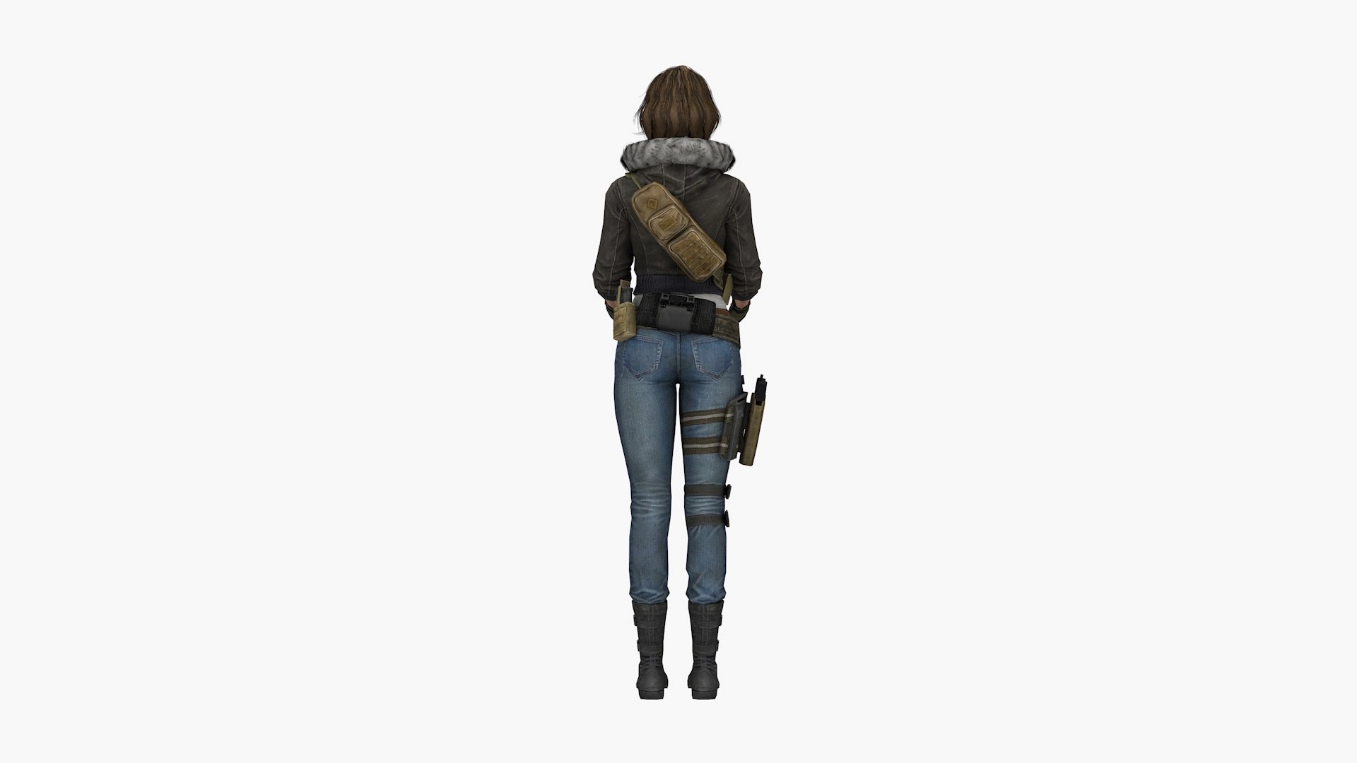 Warrior Scarlet 3D Model - TurboSquid 2346676