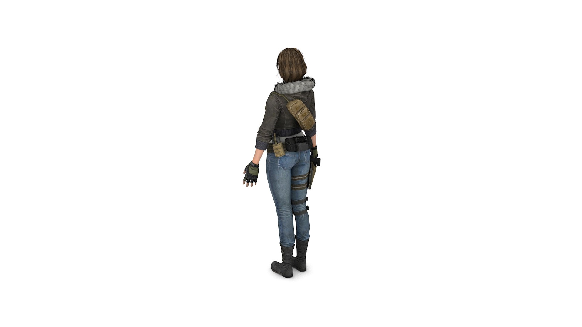 Warrior Scarlet 3D Model - TurboSquid 2346676