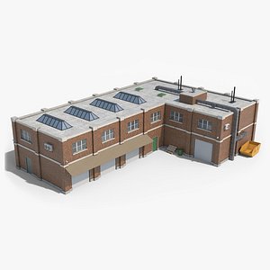 Industrial Building 11 model