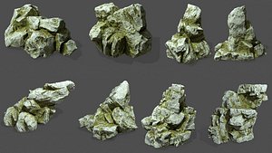 3D Rock Collection 020