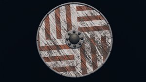 3D Viking Shield Nr 10