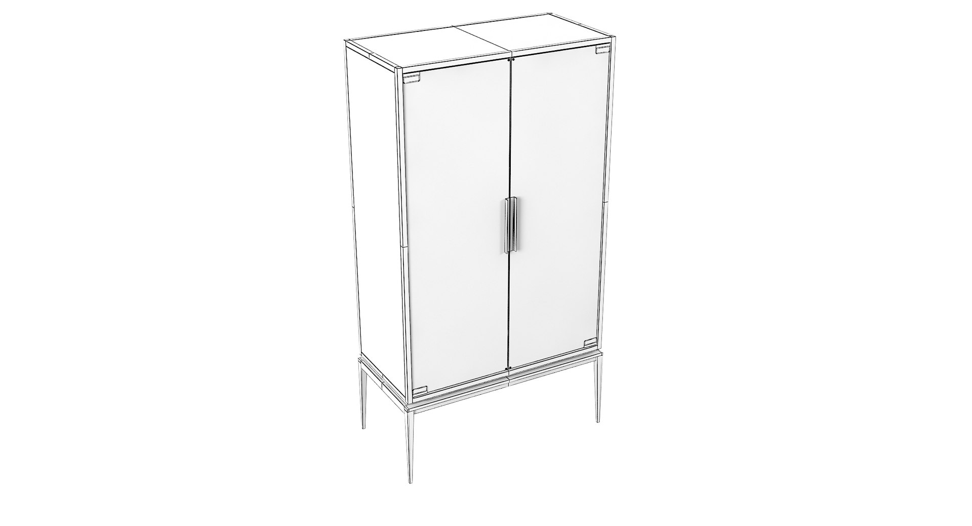 Glass Showcase Model - TurboSquid 1415613
