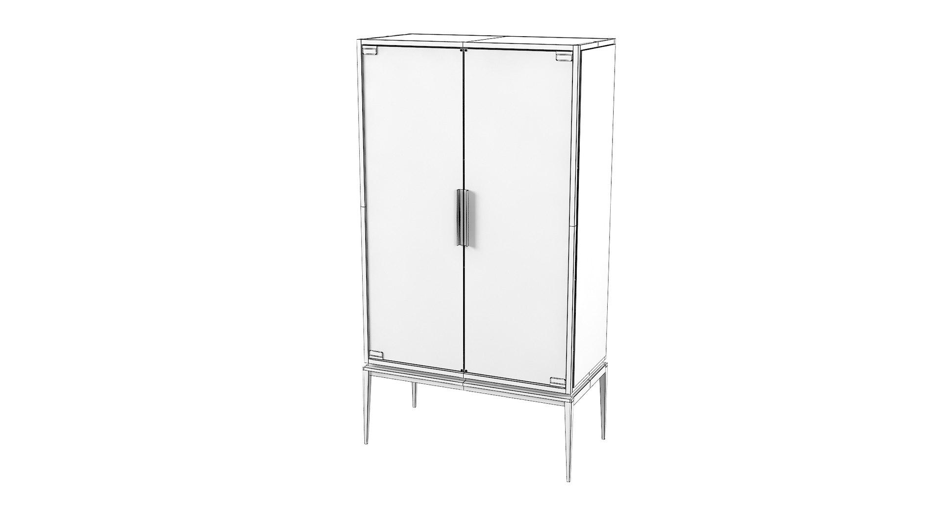 Glass Showcase Model - TurboSquid 1415613