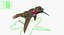 Broad Tailed Hummingbird Rigged