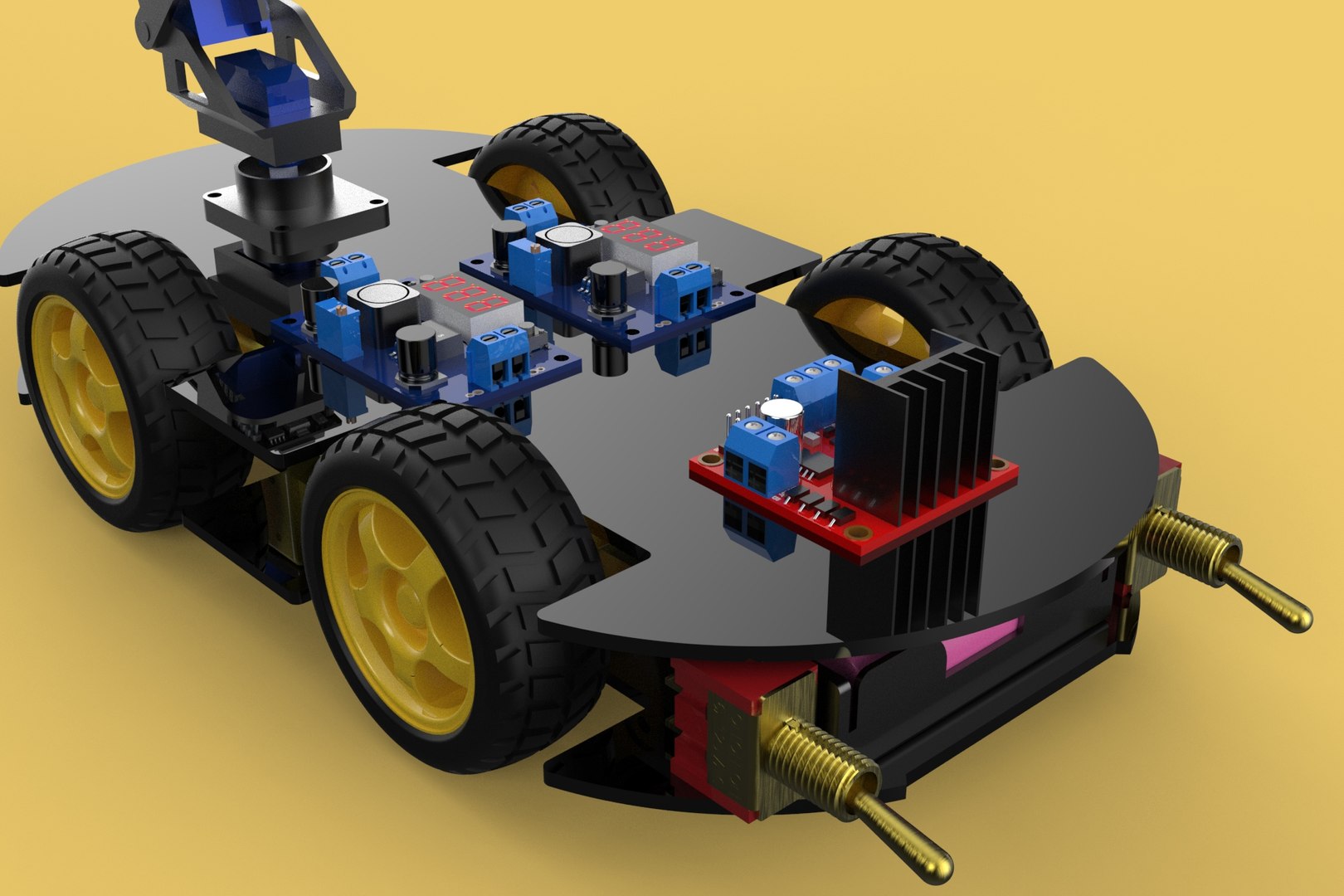 SURVEILLANCE ROBOT CAMERA SECURITY SMART CAR PATROL AUTONOMOUS 3D model https://p.turbosquid.com/ts-thumb/r2/azMXW6/pR/surveillancerobotcamerasecuritysmartcarpatrolautonomous23/jpg/1735554535/1920x1080/fit_q87/74185d03cbf4e4b0231eb1b9f64371e47d5cd4bf/surveillancerobotcamerasecuritysmartcarpatrolautonomous23.jpg