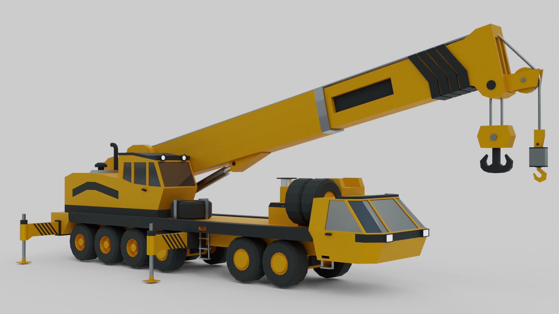 3D Heavy Machinery - Lowpoly Pack 1 Model - TurboSquid 2423015