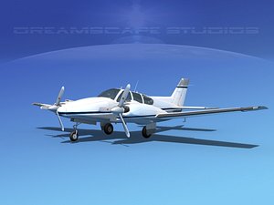 3d lwo beechcraft aircraft family