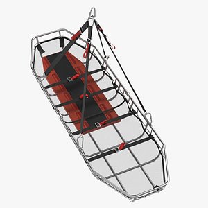 3D Air Rescue Stretcher Orange