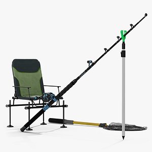3D model Fishing Equipments