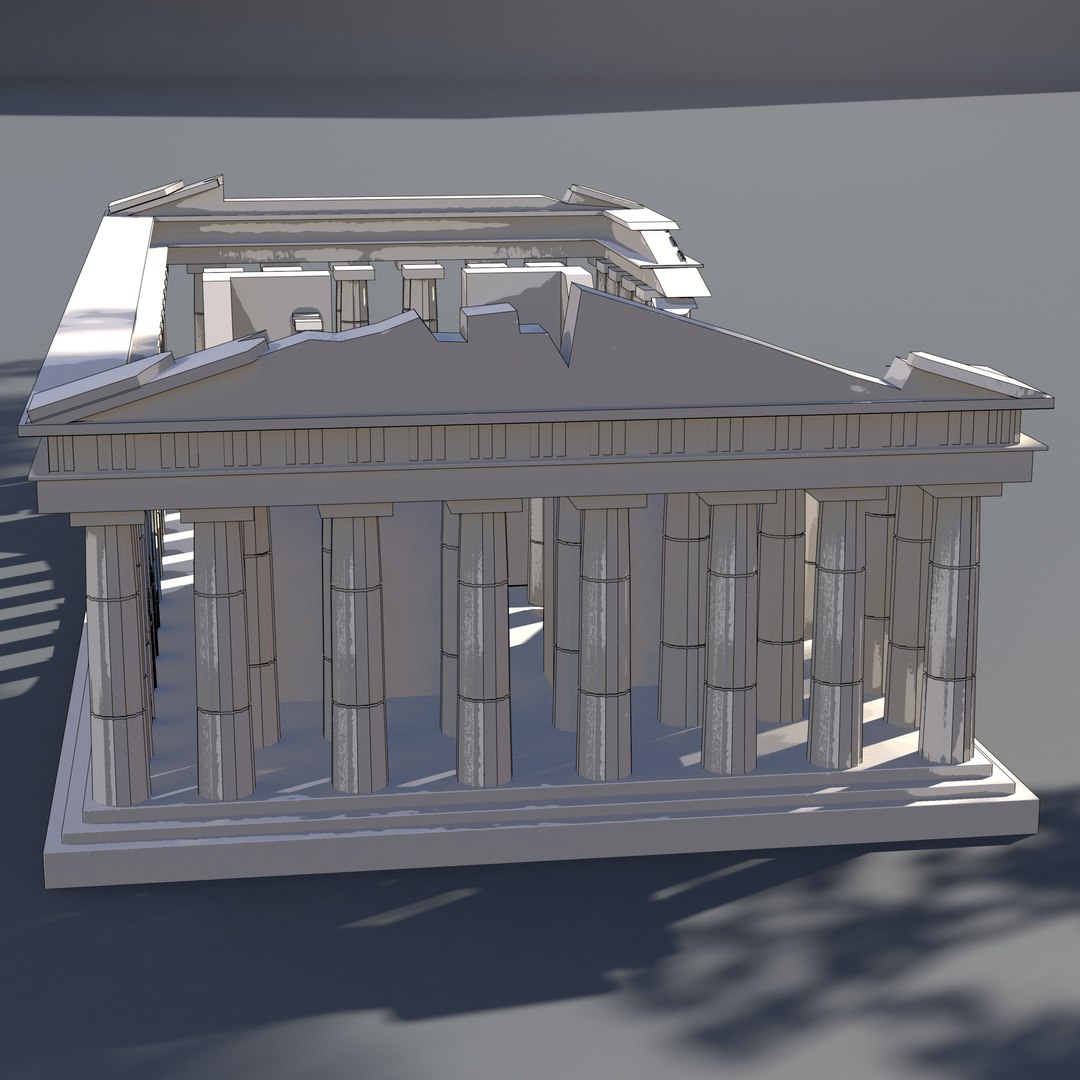 Acropolis Marbles History 3D Model - TurboSquid 1411206