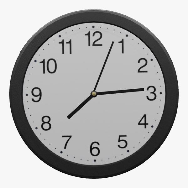 3D Clock - TurboSquid 2046324