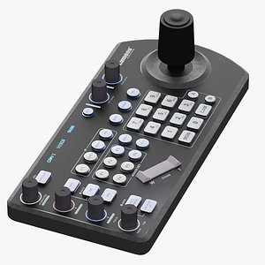 3D model IP Camera Controller with Joystick Lumens VS KB30