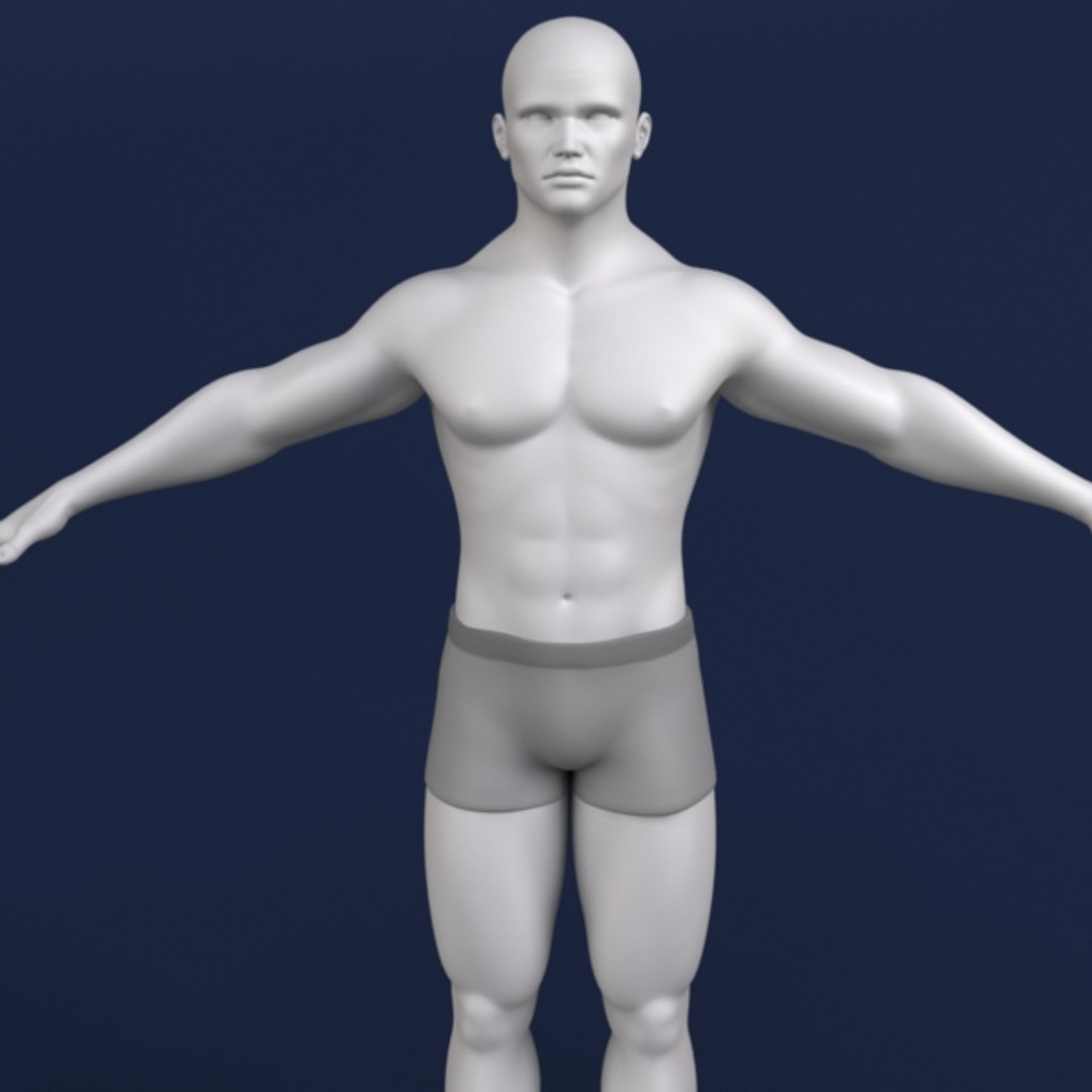 3d model men