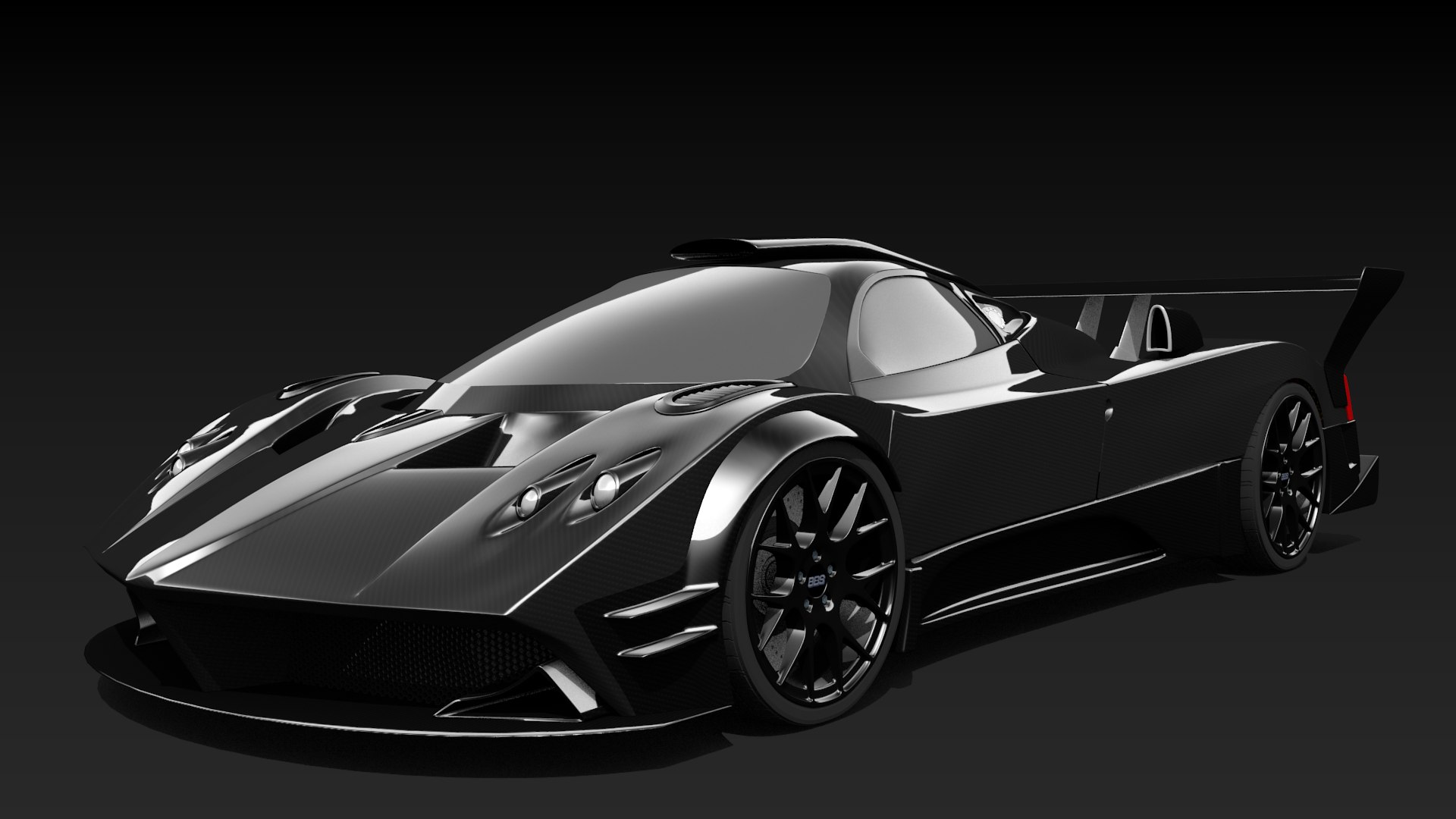 pagani zonda r concept