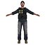 DEA Agent LOD2 Rigged Pack