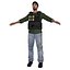 DEA Agent LOD2 Rigged Pack